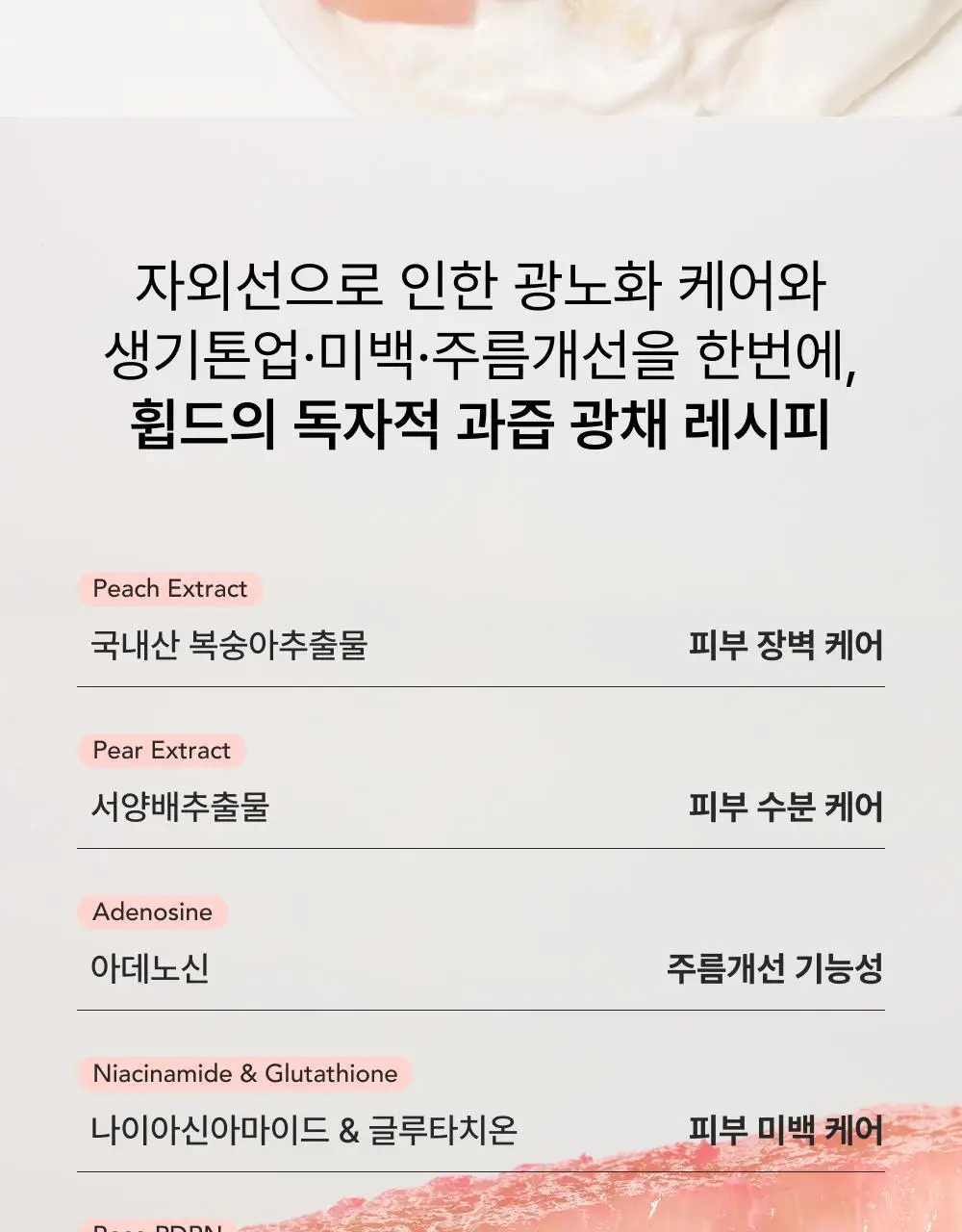 [김지영PICK/생기톤업] 휩드 피치페어 비건 톤업 캡슐 선크림 50ml 상세페이지 17